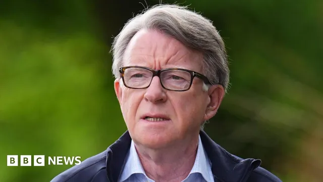 Mandelson sacked as US ambassador over Epstein revelations