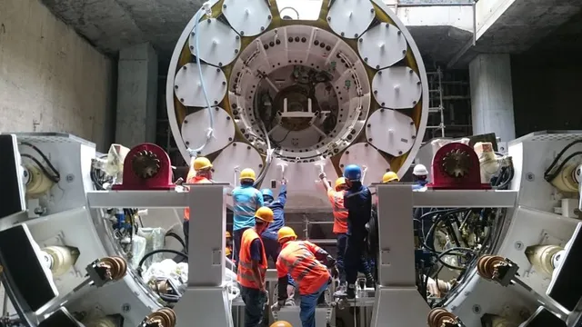 Japan's 300-ton tunnel boring machine completes first metro tunnel in Ho Chi Minh City, Vietnam