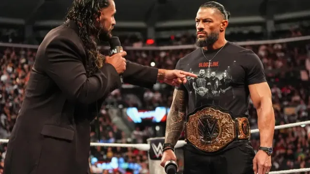 Roman Reigns faces Seth Rollins for the World Heavyweight Championship at SummerSlam 2026