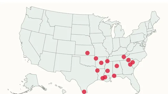 Obesity rates soar in America as major cities struggle with health issues