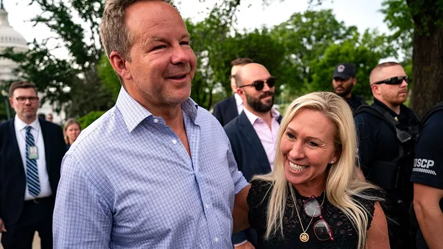 Marjorie Taylor Greene announces engagement to Brian Glenn amid political turmoil