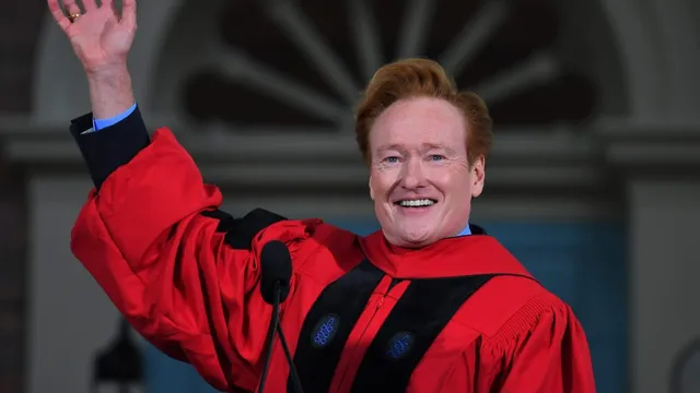 Conan O'Brien challenges Harvard grads to redefine success