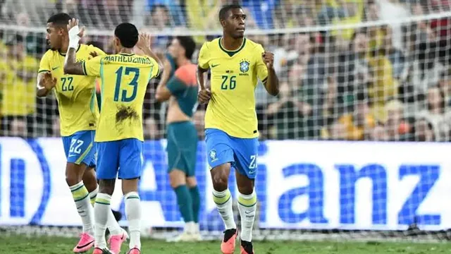 Brazil's Rayan scores 95th-minute equalizer in 1-1 draw with Australia in Townsville