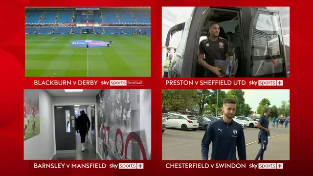 EFL Season Starts with Four Live Football Matches