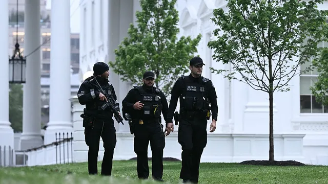 Gunfire near the White House injures two people