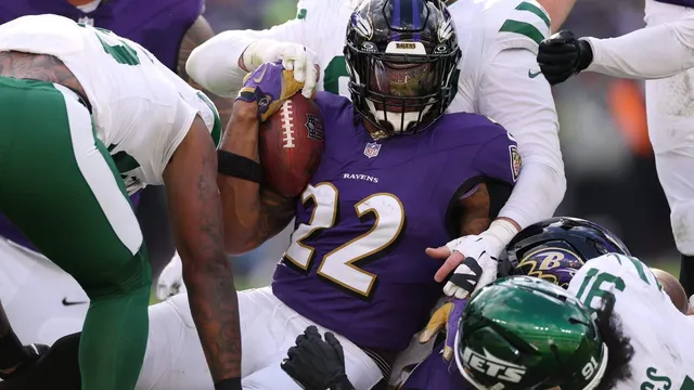Derrick Henry leads Ravens to victory with clutch touchdown against Jets