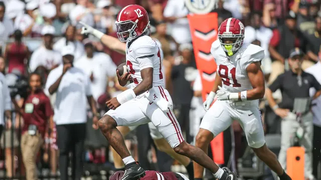 Keelon Russell leads Alabama to 56-23 win over Mississippi State in college football