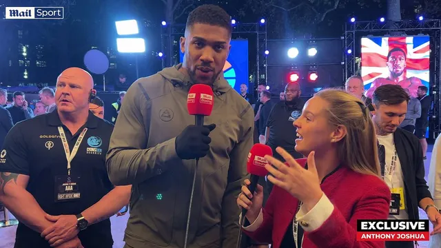 Anthony Joshua prepares for Daniel Dubois fight, dismisses Usyk rematch talk