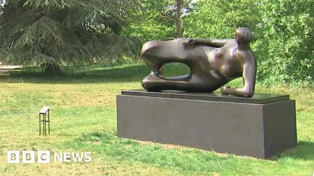Massive Henry Moore exhibition unveils at Kew Gardens