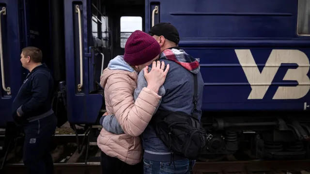 Couples cling to hope amid war in Ukraine