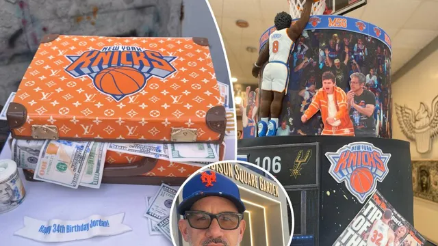 Baker creates viral cake celebrating OG Anunoby's historic NBA Finals moment