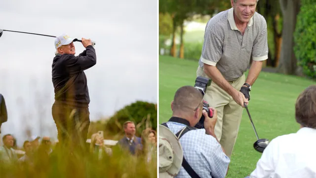 George W. Bush quit golf during Iraq War to support military families