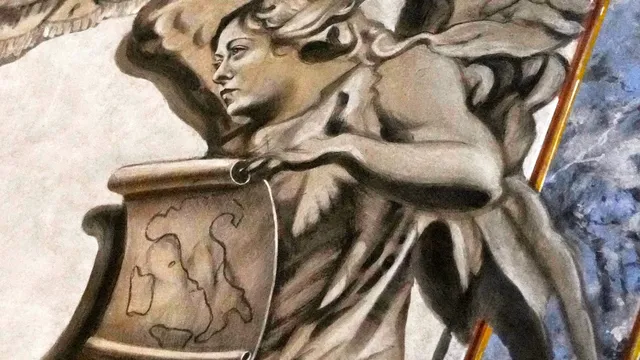 Cherub in Roman church resembles Giorgia Meloni, sparking investigation