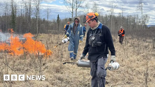Canadians take wildfire fighting into their own hands