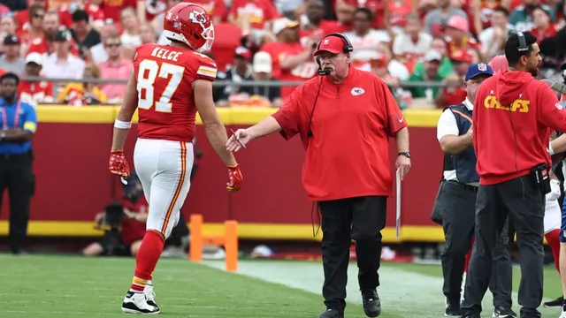 Andy Reid dodges questions about Travis Kelce and Taylor Swift's wedding invitation