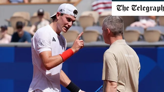 Jack Draper criticizes Olympic tennis for lack of cold water