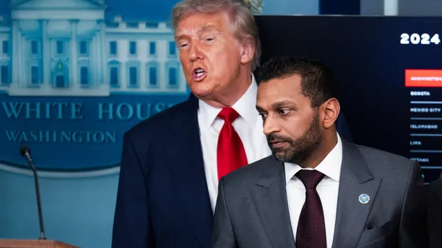 Donald Trump denies rumors of firing FBI Director Kash Patel