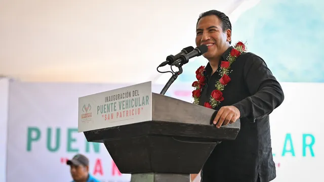 Chiapas Governor Eduardo Ramírez Aguilar inaugurates infrastructure projects in three Mexican municipalities