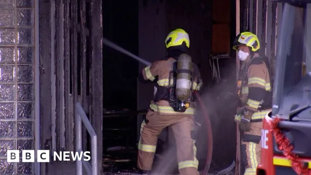 Prime Minister Anthony Albanese labels fire as antisemitic act of hate