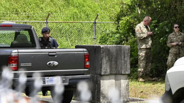 Explosion injures four Japanese soldiers at US military base in Okinawa