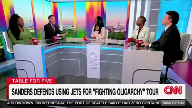 Bernie Sanders defends private jet usage amidst oligarchy tour backlash