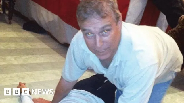 Andrew Mountbatten-Windsor appears in Epstein files showing him on all fours over a woman