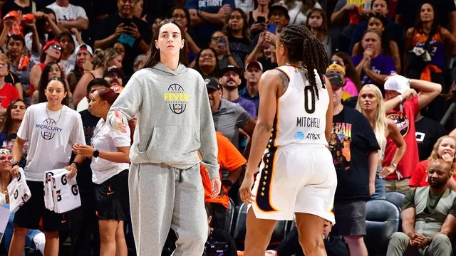 Caitlin Clark sidelined for Mercury game despite feeling great