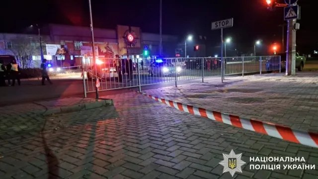 Ukrainian police officers injured in coordinated gas station attack