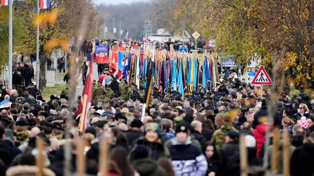 Croatia honors Vukovar's sacrifice as tensions with Serbia rise