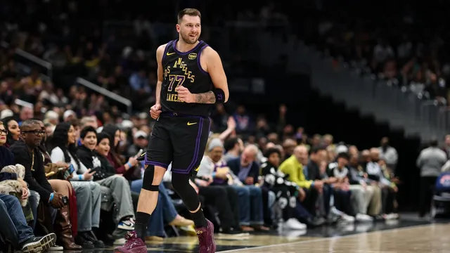 Luka Doncic suffers hamstring setback in game against 76ers