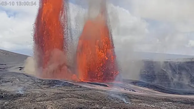 Kilauea volcano erupts again, raising ashfall warnings