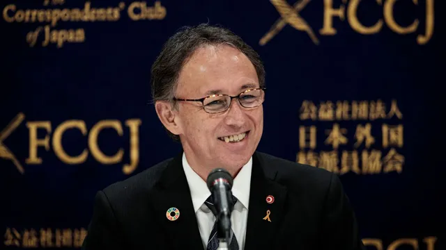 Okinawa"s governor advocates for peace amid rising Asia-Pacific tensions