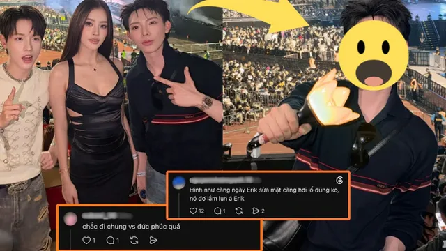 Vietnamese singer Erik's changed look at BIGBANG concert in Hanoi triggers cosmetic surgery speculation