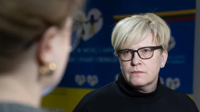 Lithuania's former prime minister Ingrida Šimonytė criticizes finance minister Taurimas Valys as incompetent