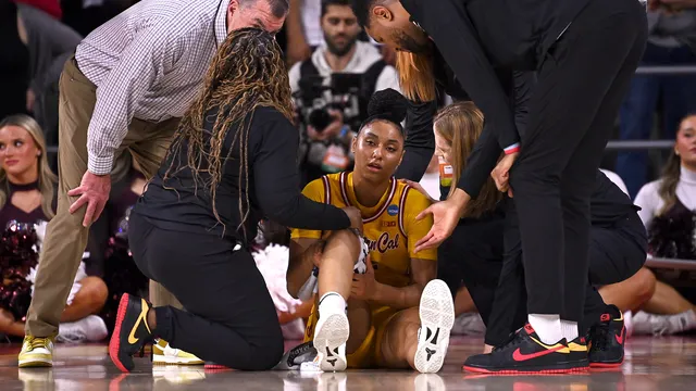 JuJu Watkins suffers season-ending knee injury in NCAA Tournament