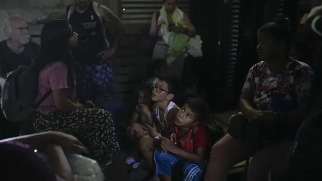 Migrants finding shelter in Mexico after crossing from Guatemala