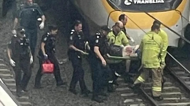 Man suffers life-threatening injuries after being hit by train in Brisbane