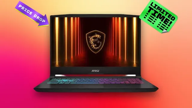 MSI Katana 15 HX gaming laptop drops to lowest price ever