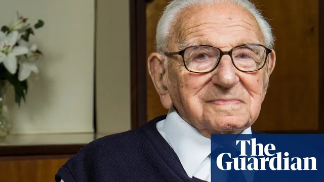 Prague honors Nicholas Winton, savior of Jewish children from Nazis