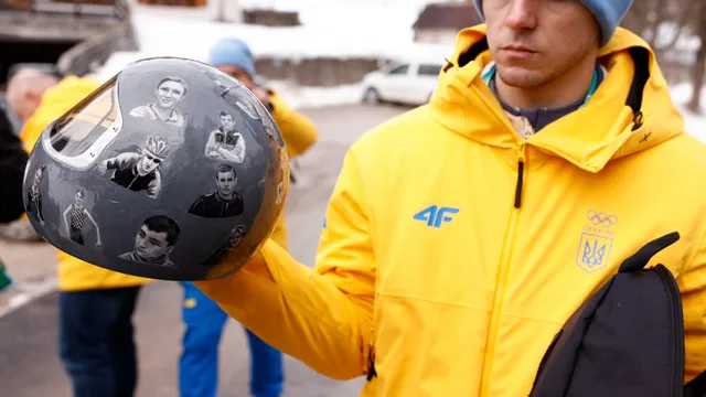 Ukraine's Vladyslav Heraskevych disqualified for helmet tribute to fallen athletes