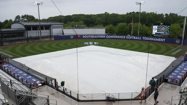 Rain forces SEC softball championship to be co-champions