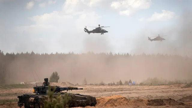 Four U.S. soldiers go missing during training in Lithuania