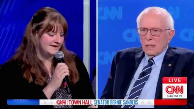 Anderson Cooper misgenders audience member at Bernie Sanders town hall