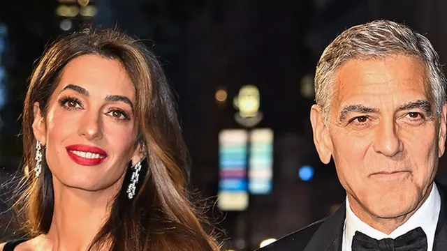 George Clooney and Amal Shine at The Albies in New York