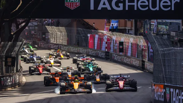 Lando Norris breaks track record to claim Monaco pole position