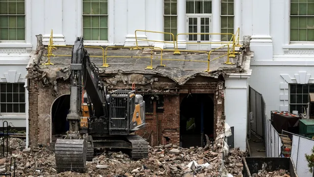 Trump pushes for White House ballroom citing shooting incident