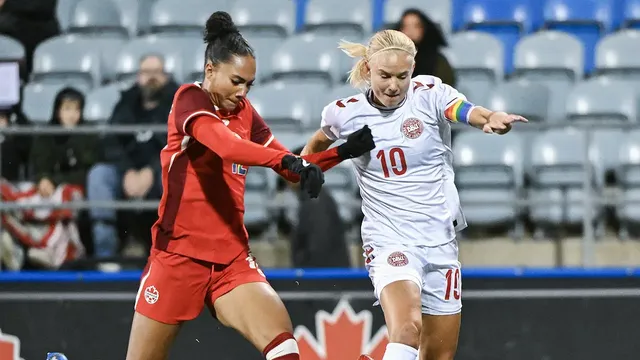 Olivia Smith helps Canada draw 1-1 with Denmark in women's soccer friendly
