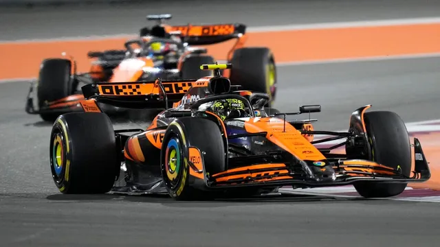 McLaren celebrates one-two finish at Qatar GP sprint race