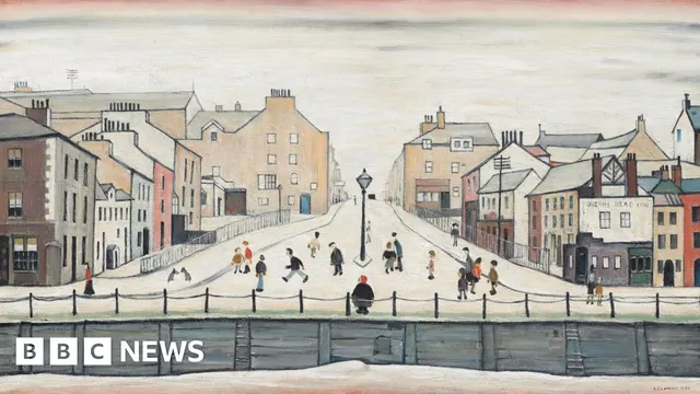 Rare Lowry painting of Maryport to auction for up to £1m