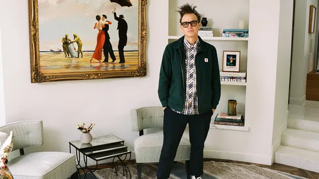 Mark Hoppus auctions Banksy painting for charity and art expansion
